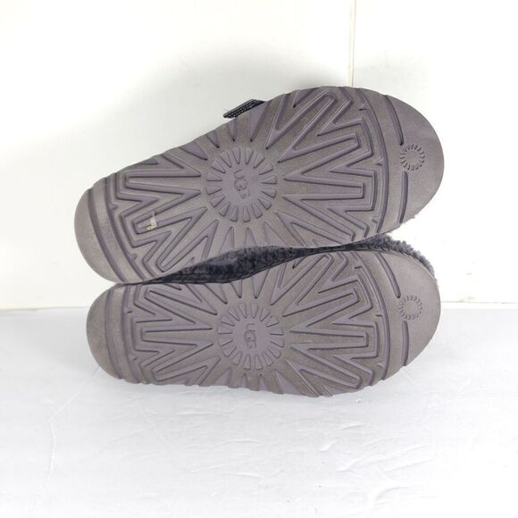 UGG Women's Fluffita US 8 Purple Sheepskin Platform Shearling Slide Slippers - Picture 12 of 16